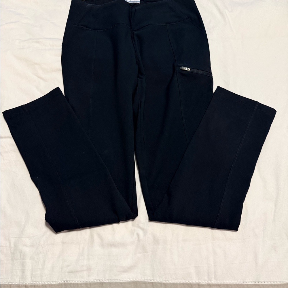 Straight Leg Women's Pants in Black
